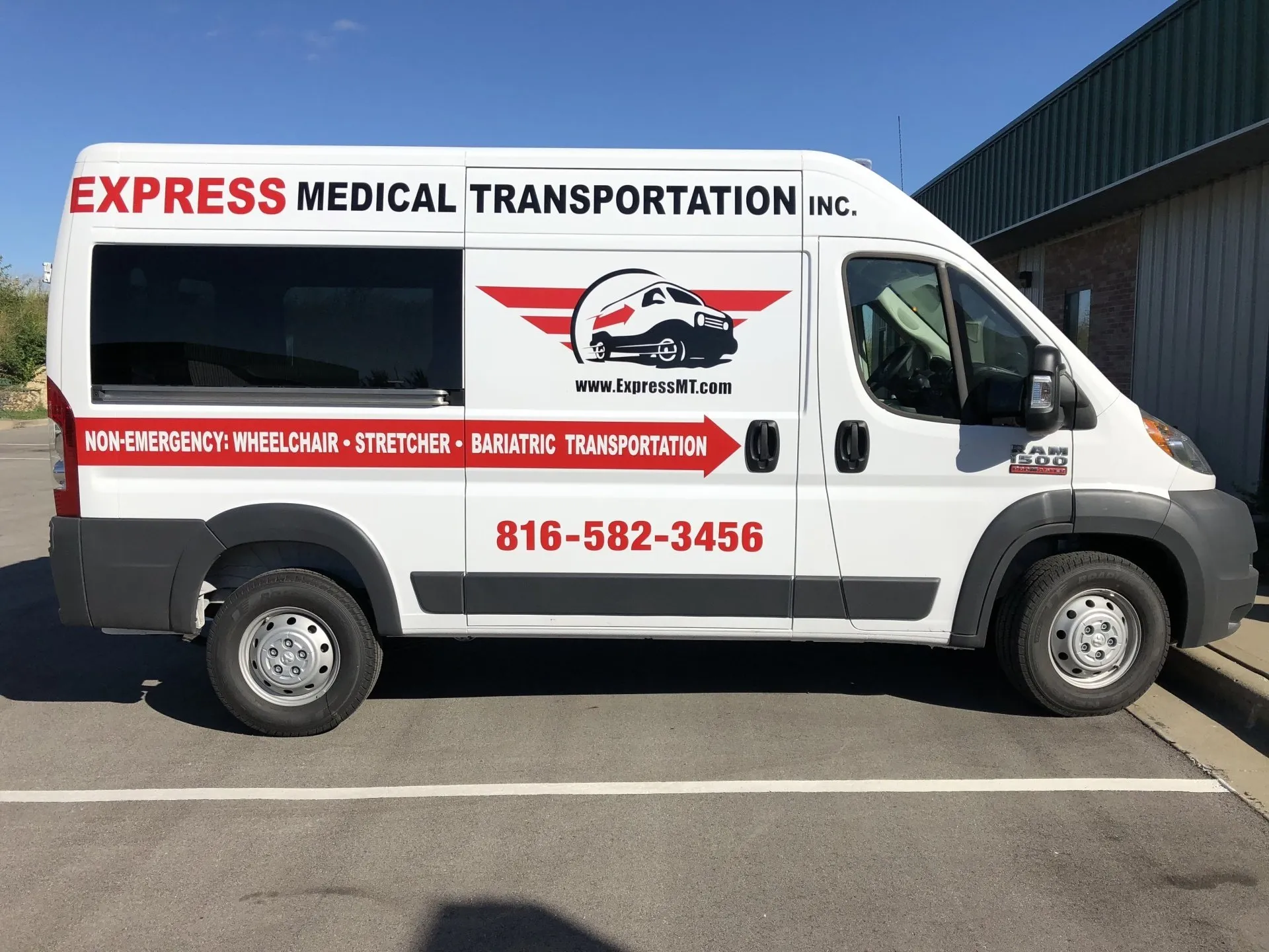 Express Medical Transportation Vehicle
